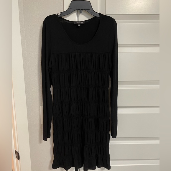 french kiss Dresses & Skirts - 3/$20 Black Ruffle Dress